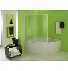 Шторка для ванны 110 см Kolpa San Quat TP 108 матовое