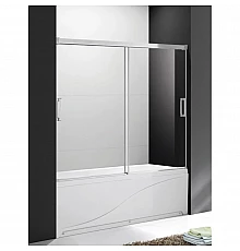 Шторка для ванны 190 см Cezares TANDEM-SOFT-VF-2-190/145-C-Cr-IV прозрачное
