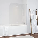 Шторка для ванны 120 см Vegas Glass E2V 120 01 01 R прозрачное