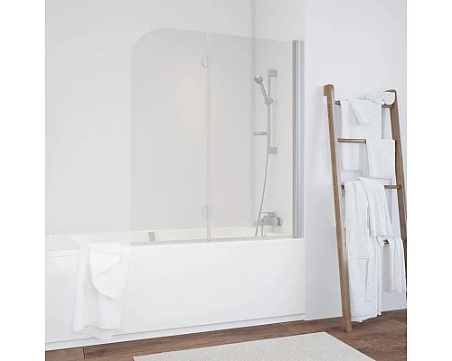 Заказать Шторка для ванны 120 см Vegas Glass E2V 120 07 01 R прозрачное в магазине сантехники Santeh-Crystal.ru