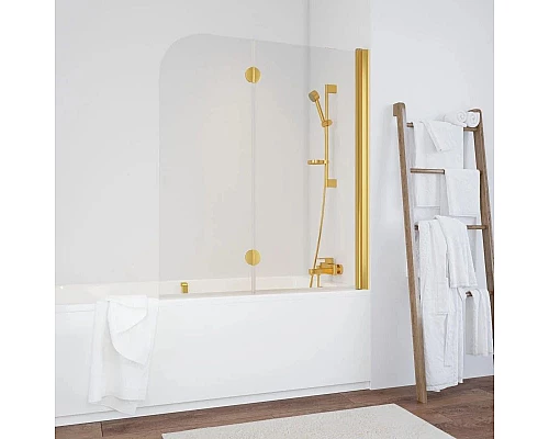 Приобрести Шторка для ванны 120 см Vegas Glass E2V 120 09 01 R прозрачное в магазине сантехники Santeh-Crystal.ru