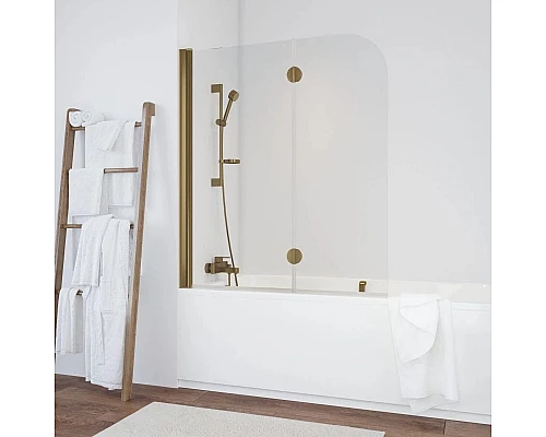 Купить Шторка для ванны 120 см Vegas Glass E2V 120 05 01 L прозрачное в магазине сантехники Santeh-Crystal.ru