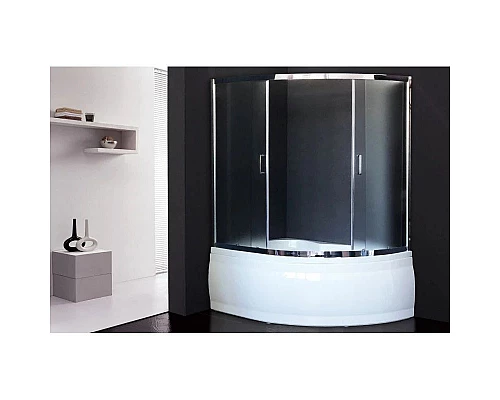 Заказать Шторка для ванны 140 см Royal Bath RB140ALP-C-CH матовое в магазине сантехники Santeh-Crystal.ru