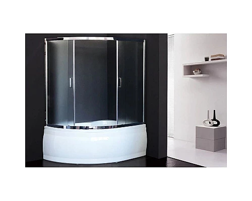 Заказать Шторка для ванны 140 см Royal Bath RB140ALP-C-CH матовое в магазине сантехники Santeh-Crystal.ru