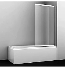 Шторка для ванны 100 см WasserKRAFT Main 41S02-100 RM матовый