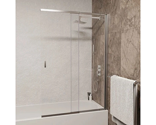 Приобрести Шторка для ванны 100 см RGW SC-40 Screens 06114010-11 прозрачное в магазине сантехники Santeh-Crystal.ru