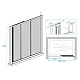 Купить Шторка для ванны 180 см RGW SC-41 Screens 04114118-11 прозрачное в магазине сантехники Santeh-Crystal.ru