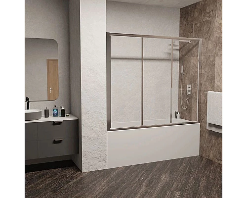 Приобрести Шторка для ванны 170 см RGW SC-41 Screens 04114117-11 прозрачное в магазине сантехники Santeh-Crystal.ru