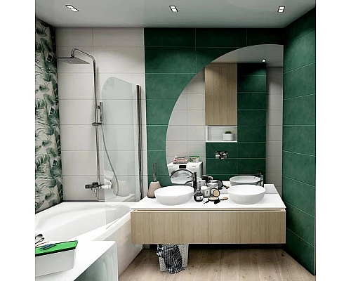 Заказать Шторка для ванны 80 см Good Door Screen H-80-C-CH прозрачное в магазине сантехники Santeh-Crystal.ru