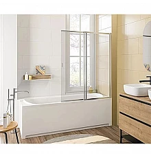 Шторка для ванны 100 см Good Door Screen SL-100-C-CH прозрачное