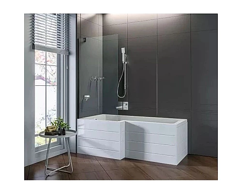 Купить Шторка для ванны 90 см Good Door Screen BS-90-C-В прозрачное в магазине сантехники Santeh-Crystal.ru