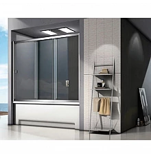 Шторка для ванны 120 см Good Door Screen WTW-120-C-CH прозрачное