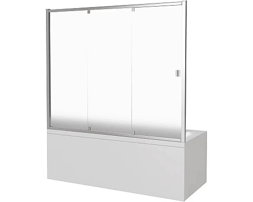 Заказать Шторка для ванны 160 см Good Door Screen WTW-160-G-CH grape в магазине сантехники Santeh-Crystal.ru