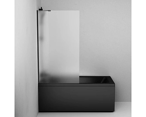 Купить Шторка для ванны 80 см Am.Pm Gem W90BS-080-140BM матовое в магазине сантехники Santeh-Crystal.ru