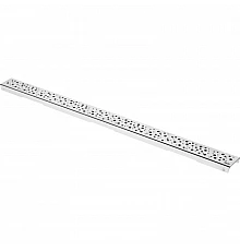 Декоративная панель 943 мм Tece TECEdrainline drops глянцевый хром 601030