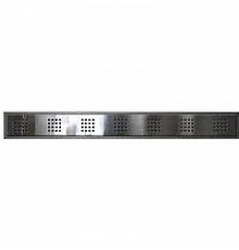 Декоративная решетка 1000 мм Winkiel Cubo полированная сталь WDR-1000-01-0002