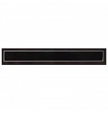 Стеклянная панель 1000 мм Winkiel Vetro черный WDR-1000-09-0013