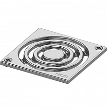 Декоративная решетка 100×100 мм TECE TECEdrainpoint S хром 3665000