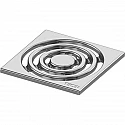 Декоративная решетка 100×100 мм TECE TECEdrainpoint S хром 3665002 Декоративная решетка 100×100 мм TECE TECEdrainpoint S хром 3665002