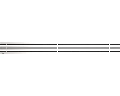 Приобрести Декоративная решетка 644 мм AlcaPlast Gap нержавеющая сталь GAP-650M в магазине сантехники Santeh-Crystal.ru