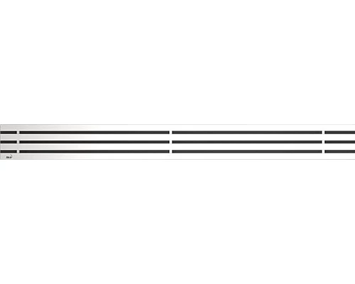 Приобрести Декоративная решетка 1044 мм AlcaPlast Gap нержавеющая сталь GAP-1050M в магазине сантехники Santeh-Crystal.ru