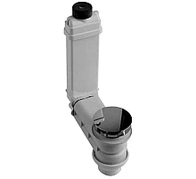 Слив для напольной раковины с переливом CLOU  Kerasan Aquatech 753001CR