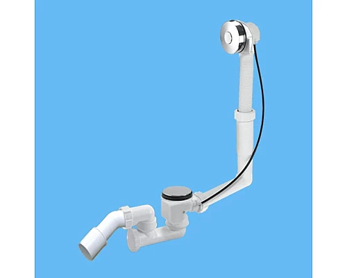 Купить Слив-перелив для ванны нажимного действия McALPINE MRB13CBSR в магазине сантехники Santeh-Crystal.ru