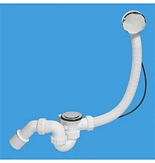 Слив-перелив для ванны McALPINE MRB2C-PB