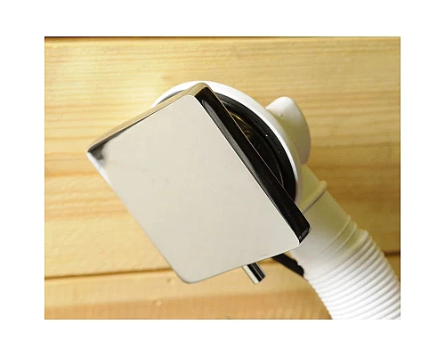 Приобрести Слив-перелив для ванны McALPINE MRB14CBSQ-PB в магазине сантехники Santeh-Crystal.ru