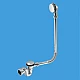 Купить Слив-перелив для ванны McALPINE BRASSTRAP-25-CP в магазине сантехники Santeh-Crystal.ru