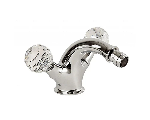 Купить Смеситель для биде хром, ручки Swarovski Cezares Atlantis ATLANTIS-BS1-01-Sw в магазине сантехники Santeh-Crystal.ru