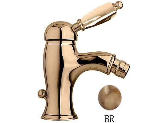 Заказать Смеситель для биде бронза, ручка металл Cezares Elite ELITE-BSM1-02-M в магазине сантехники Santeh-Crystal.ru