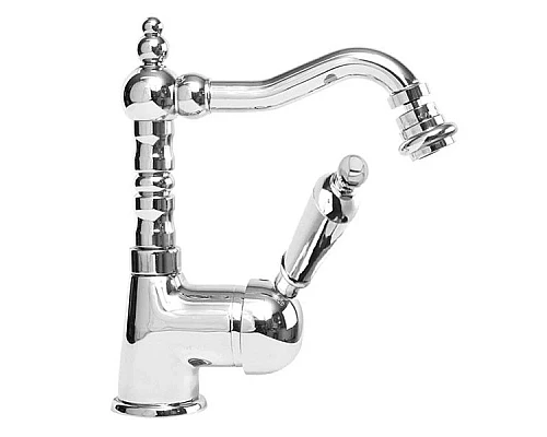 Приобрести Смеситель для биде хром, ручка металл Cezares Elite ELITE-BSM2-01-M в магазине сантехники Santeh-Crystal.ru