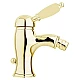 Заказать Смеситель для биде золото 24 карат, ручка металл Cezares Elite ELITE-BSM1-03/24-M в магазине сантехники Santeh-Crystal.ru