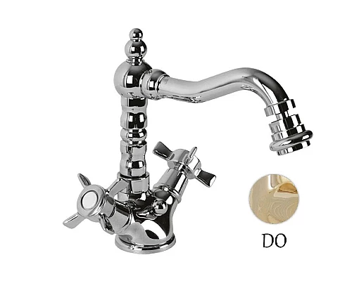 Купить Смеситель для биде золото 24 карат Cezares Lord LORD-BS2-03/24 в магазине сантехники Santeh-Crystal.ru