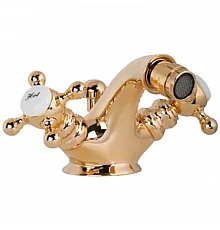 Смеситель для биде с донным клапаном Gattoni Vivaldi 1236012D0ORO