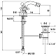 Заказать Смеситель для биде с донным клапаном Gattoni Vivaldi 1237012D0ORO в магазине сантехники Santeh-Crystal.ru