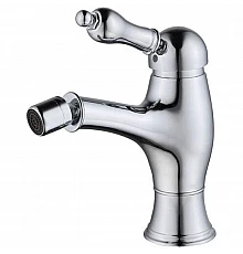 Смеситель для биде с донным клапаном Caprigo Adria Uno Metal Edition 02M-533-crm