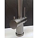 Смеситель для кухни AltroBagno Flusso Flusso AltroBagnoFlusso050203GrMt с подключением к фильтру, с гибким изливом, оружейная сталь