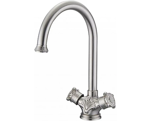 Купить Смеситель для кухни Zorg Antic A 2003K-SL в магазине сантехники Santeh-Crystal.ru