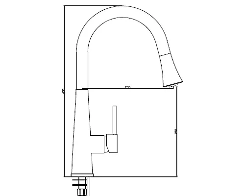 Приобрести Смеситель для кухни Seaman Eco Koblenz SSN-2137P в магазине сантехники Santeh-Crystal.ru