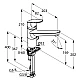Приобрести Смеситель для кухни Kludi Objekta 325760575 в магазине сантехники Santeh-Crystal.ru