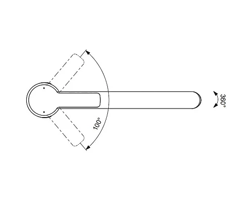 Купить Смеситель для кухонной мойки Vidima Уно BA241AA в магазине сантехники Santeh-Crystal.ru