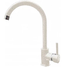 Смеситель для кухни GranFest белый 7651