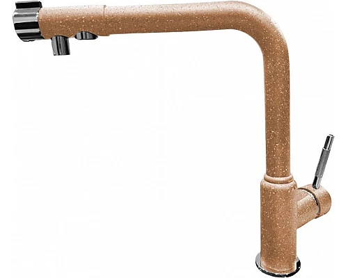 Заказать Смеситель для кухни с подключением к фильтру GranFest терракот 7671 в магазине сантехники Santeh-Crystal.ru