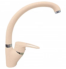 Смеситель для кухни GranFest бежевый 1024