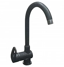 Смеситель для кухни GranFest черный 3023