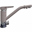 Смеситель для кухни с подключением к фильтру GranFest серый 2624-1 Смеситель для кухни с подключением к фильтру GranFest серый 2624-1