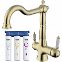 Смеситель для кухни с фильтром Lemark Villa LM4858B + H851P00