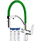 Купить Смеситель для кухни с фильтром Lemark Comfort LM3074C-Green + H851P00 в магазине сантехники Santeh-Crystal.ru